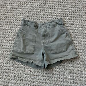 PISTOLA Olive Green Shorts